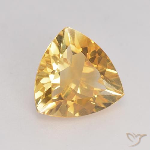 9,17 ctw natürlicher Golden Citrin, Trillion, VS