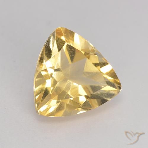 9,17 ctw natürlicher Golden Citrin, Trillion, VS