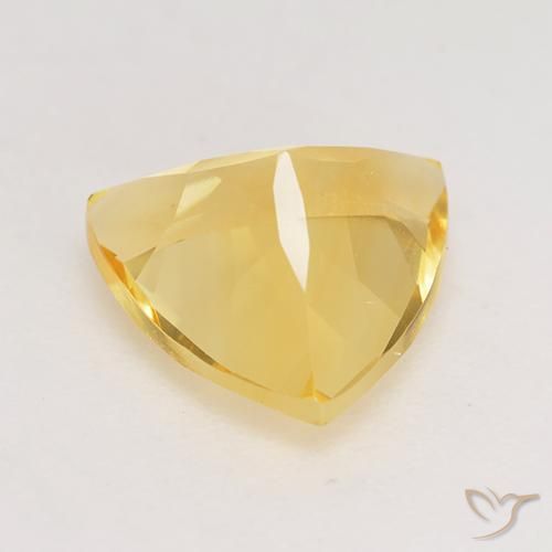 9,17 ctw natürlicher Golden Citrin, Trillion, VVS-VS