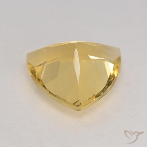 9,17 ctw natürlicher Golden Citrin, Trillion, VVS-VS