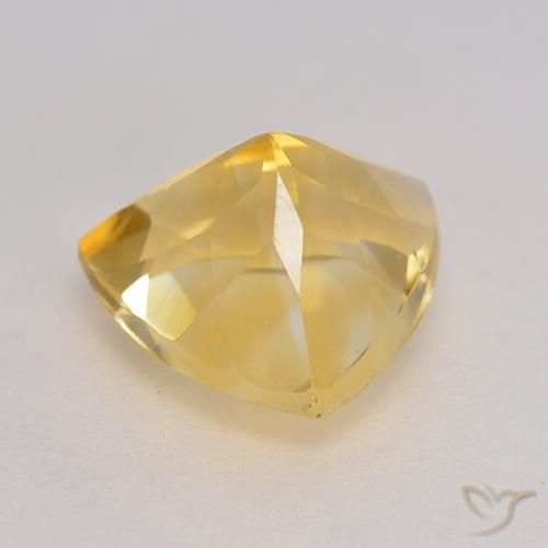 9,17 ctw natürlicher Golden Citrin, Trillion, VVS-VS