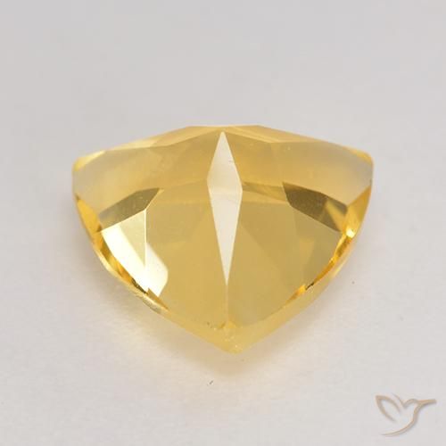 9,17 ctw natürlicher Golden Citrin, Trillion, VVS-VS