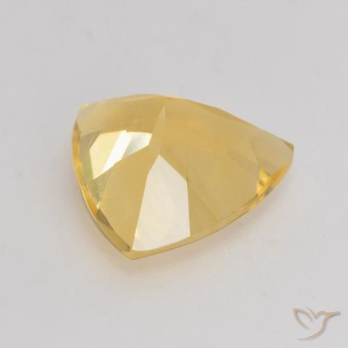 9,17 ctw natürlicher Golden Citrin, Trillion, VVS-VS