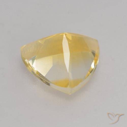 9,17 ctw natürlicher Golden Citrin, Trillion, VVS-VS