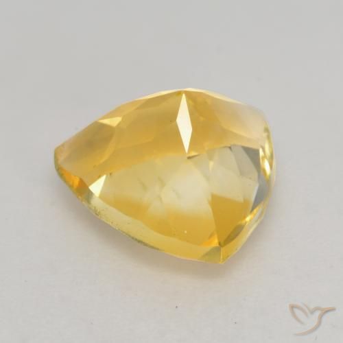 9,17 ctw natürlicher Mittleres Gold Citrin, Trillion, VVS-VS