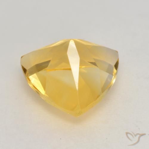 9,17 ctw natürlicher Golden Citrin, Trillion, VVS-VS