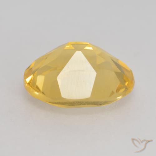 9,17 ctw natürlicher Mittleres Gold Citrin, Oval, VVS-VS