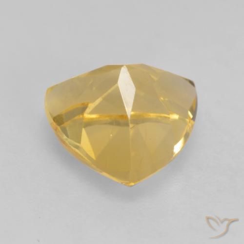 9,17 ctw natürlicher Mittelgold Citrin, Trillion, VS