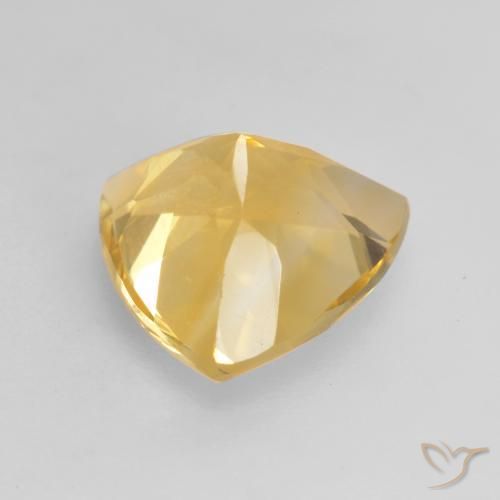 9,17 ctw natürlicher Golden Citrin, Trillion, VVS-VS