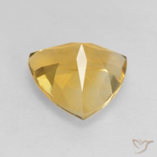9,17 ctw natürlicher Golden Citrin, Trillion, VVS-VS