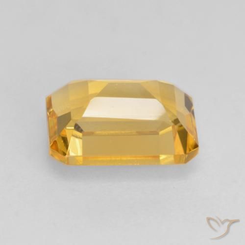 9,17 ctw natürlicher Helles Gold Citrin, Oktagonschliff, VVS-VS