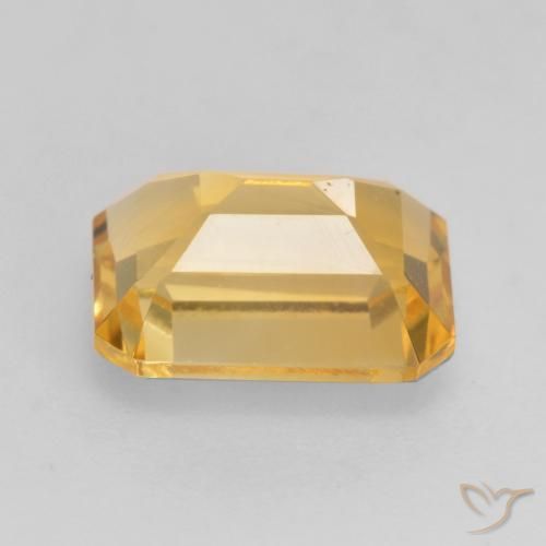 9,17 ctw natürlicher Helles Gold Citrin, Oktagonschliff, VVS-VS
