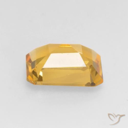 9,17 ctw natürlicher Helles Gold Citrin, Oktagonschliff, VVS-VS