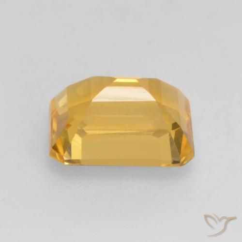 9,17 ctw natürlicher Helles Gold Citrin, Oktagonschliff, VVS-VS