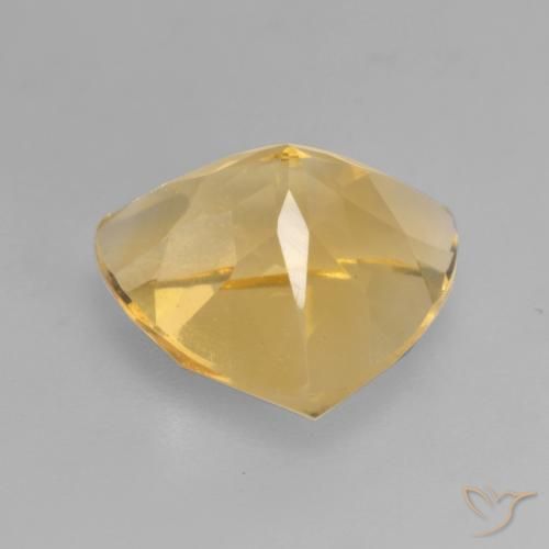 9,17 ctw natürlicher Golden Citrin, Trillion, VVS-VS