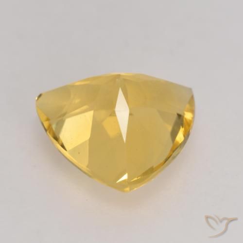 9,17 ctw natürlicher Golden Citrin, Trillion, VVS-VS