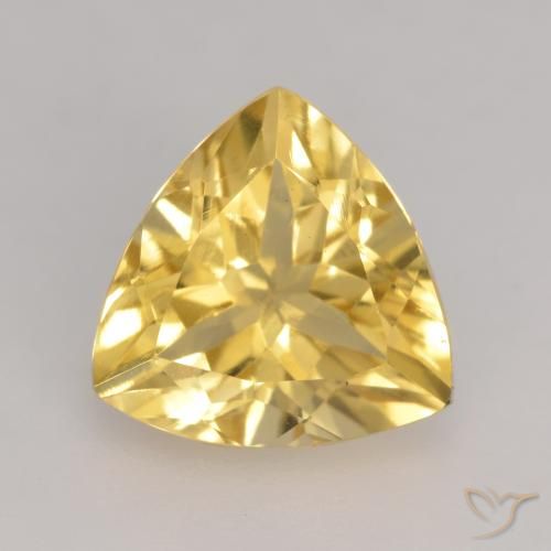 2.06ct Natürlicher Golden Citrin, Trillion, VVS-VS