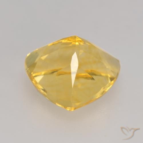 9,17 ctw natürlicher Mittleres Gold Citrin, Trillion, VVS-VS