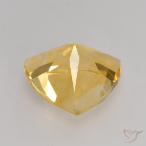 9,17 ctw natürlicher Helles Gold Citrin, Trillion, VVS-VS