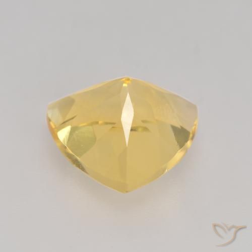 9,17 ctw natürlicher Golden Citrin, Trillion, VVS-VS