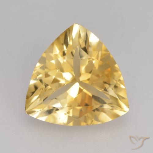 2.25ct Natürlicher Golden Citrin, Trillion, VVS-VS