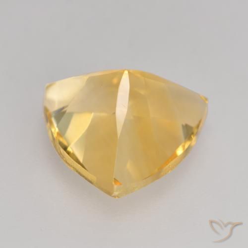 9,17 ctw natürlicher Golden Citrin, Trillion, VVS-VS