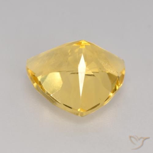 9,17 ctw natürlicher Mittelgold Citrin, Trillion, VVS-VS