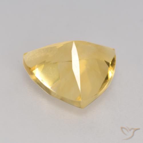 9,17 ctw natürlicher Golden Citrin, Trillion, VVS-VS