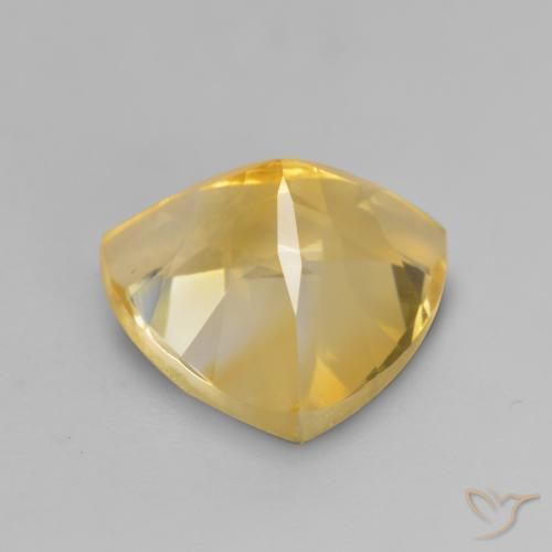 9,17 ctw natürlicher Mittelgold Citrin, Trillion, VVS-VS