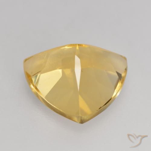 9,17 ctw natürlicher Mittleres Gold Citrin, Trillion, VVS-VS