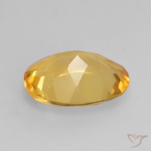 9,17 ctw natürlicher Helles Gold Citrin, Oval, VS