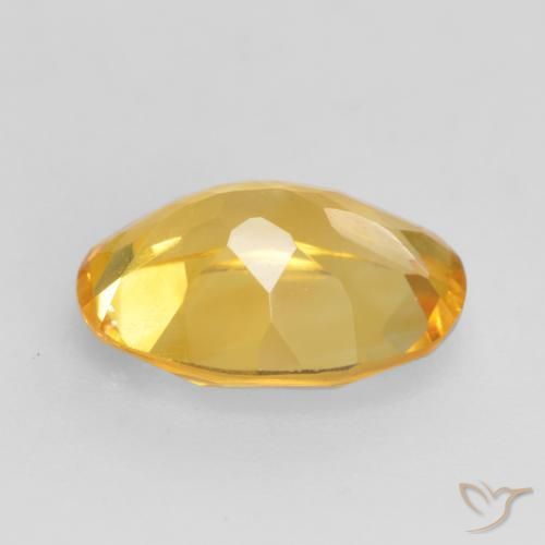 9,17 ctw natürlicher Mittleres Gold Citrin, Oval, VVS-VS
