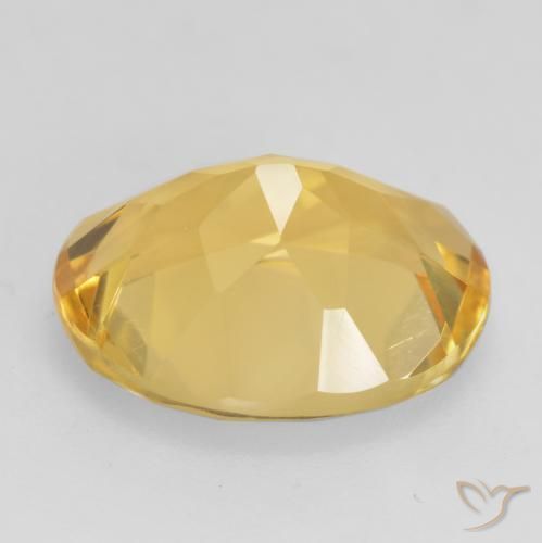9,17 ctw natürlicher Mittleres Gold Citrin, Oval, VVS-VS