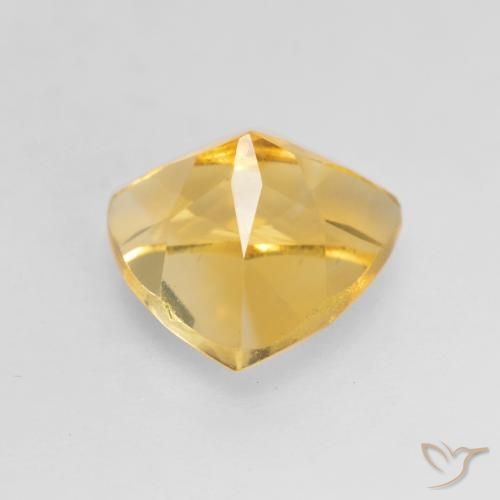 9,17 ctw natürlicher Mittleres Gold Citrin, Trillion, VVS-VS