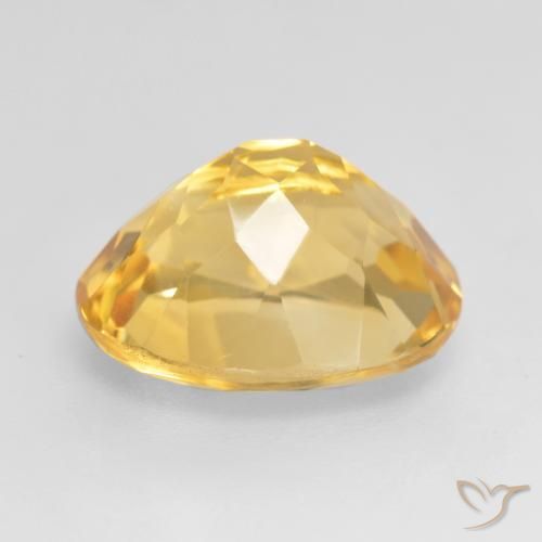 9,17 ctw natürlicher Mittleres Gold Citrin, Oval, VVS-VS
