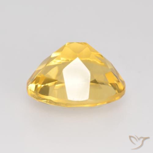 9,17 ctw natürlicher Helles Gold Citrin, Oval, VVS-VS