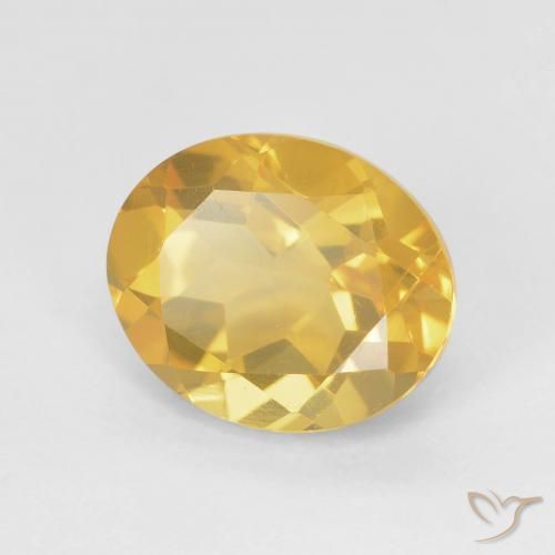 9,17 ctw natürlicher Mittleres Gold Citrin, Oval, VVS-VS