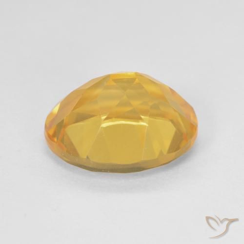 9,17 ctw natürlicher Mittleres Gold Citrin, Oval, VVS-VS