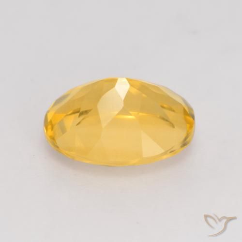 9,17 ctw natürlicher Mittleres Gold Citrin, Oval, VVS-VS