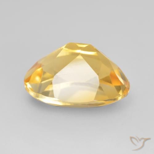 9,17 ctw natürlicher Mittleres Gold Citrin, Oval, VVS-VS