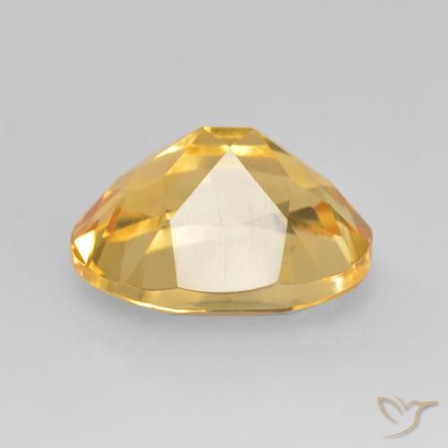 9,17 ctw natürlicher Mittleres Gold Citrin, Oval, VVS-VS