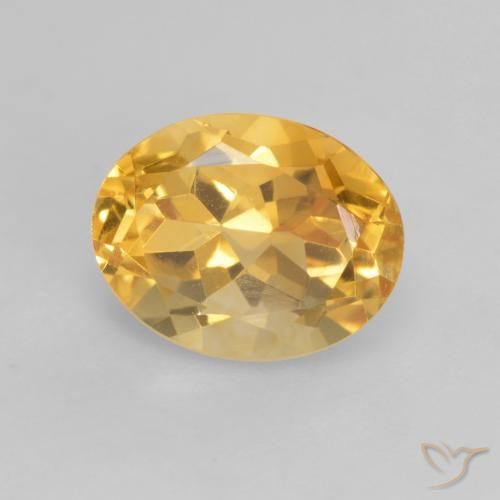 2.02ct Natürlicher Mittleres Gold Citrin, Oval, VVS-VS