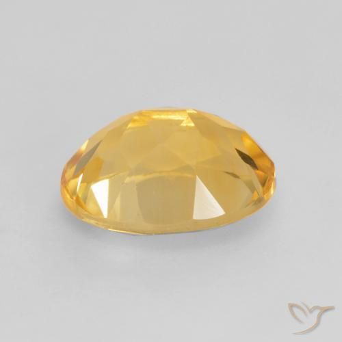 9,17 ctw natürlicher Helles Gold Citrin, Oval, VVS-VS