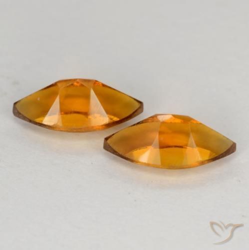 1.06 ct natürliche Mittelorange Citrin-Edelsteine, Marquise, VS