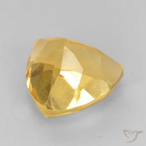 9,17 ctw natürlicher Golden Citrin, Trillion, VVS-VS