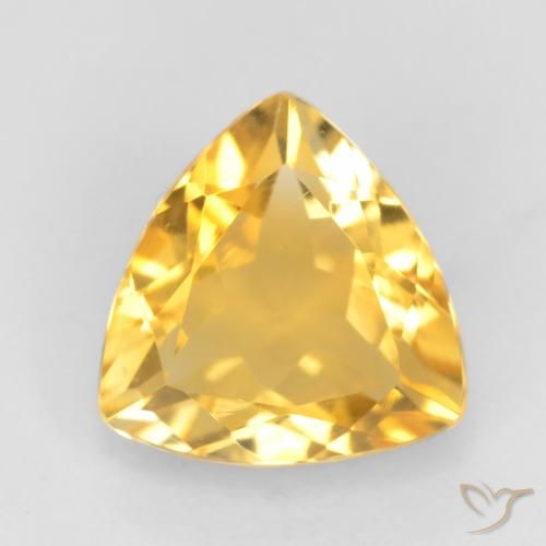 1.54ct Natürlicher Top-Gold Citrin, Trillion, VVS-VS