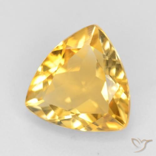 9,17 ctw natürlicher Top-Gold Citrin, Trillion, VVS-VS