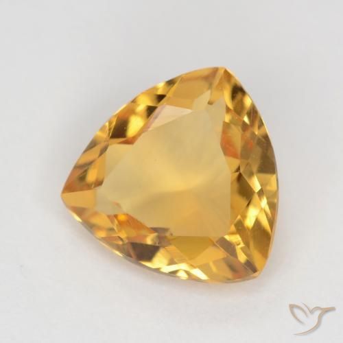 9,17 ctw natürlicher Orange-Gold Citrin, Trillion, VVS-VS