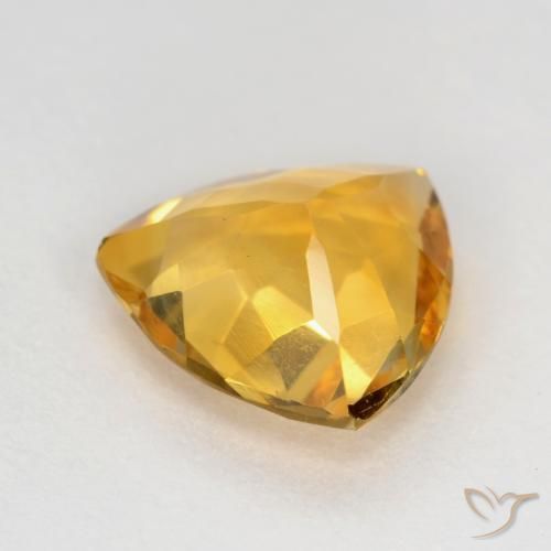 9,17 ctw natürlicher Orange-Gold Citrin, Trillion, VVS-VS