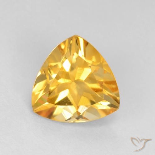 1.21ct Natürlicher Mittleres Gold Citrin, Trillion, VS